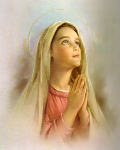 To Ask the Blessed Virgin Mary to Pray For Us.