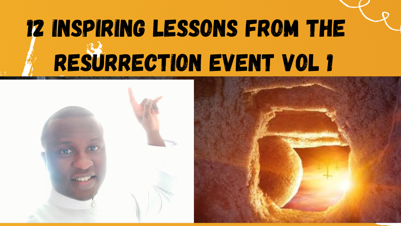 lessons from the resurrection.