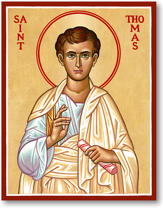 Ten Good Things about Saint Thomas. Feast of Saint Thomas