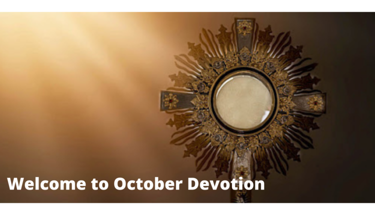 Daily Intentions for October Devotion