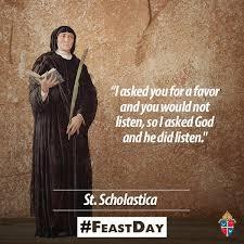 Prayers, Quips and Quotes: St. Scholastica, Feast Day Feb. 10 - The Mystery  of Faith
